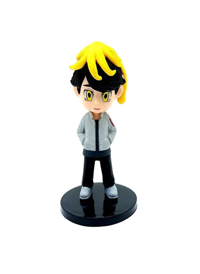 Trunkin Tokyo Revengers Kazutora Hanemiya Action Figure Weeb Manga Collectible Figurine Set B - Image 1